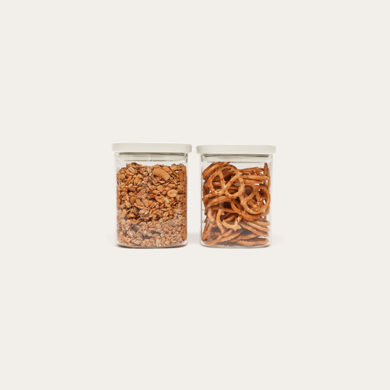 Newrybar Square Pantry Jars 2pk Multibuy