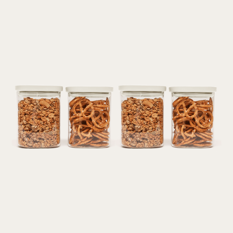 Newrybar Square Pantry Jars 2pk Multibuy