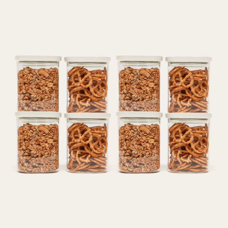 Newrybar Square Pantry Jars 2pk Multibuy