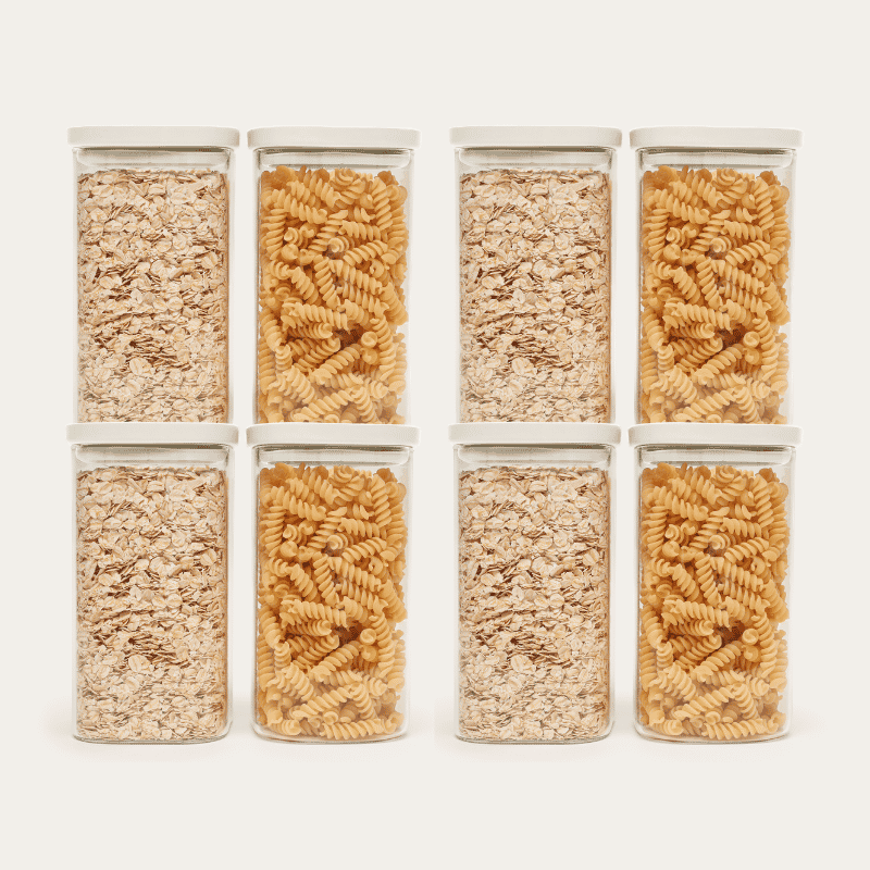 Newrybar Square Pantry Jars 2pk Multibuy