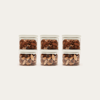 Newrybar Square Pantry Jars 2pk Multibuy