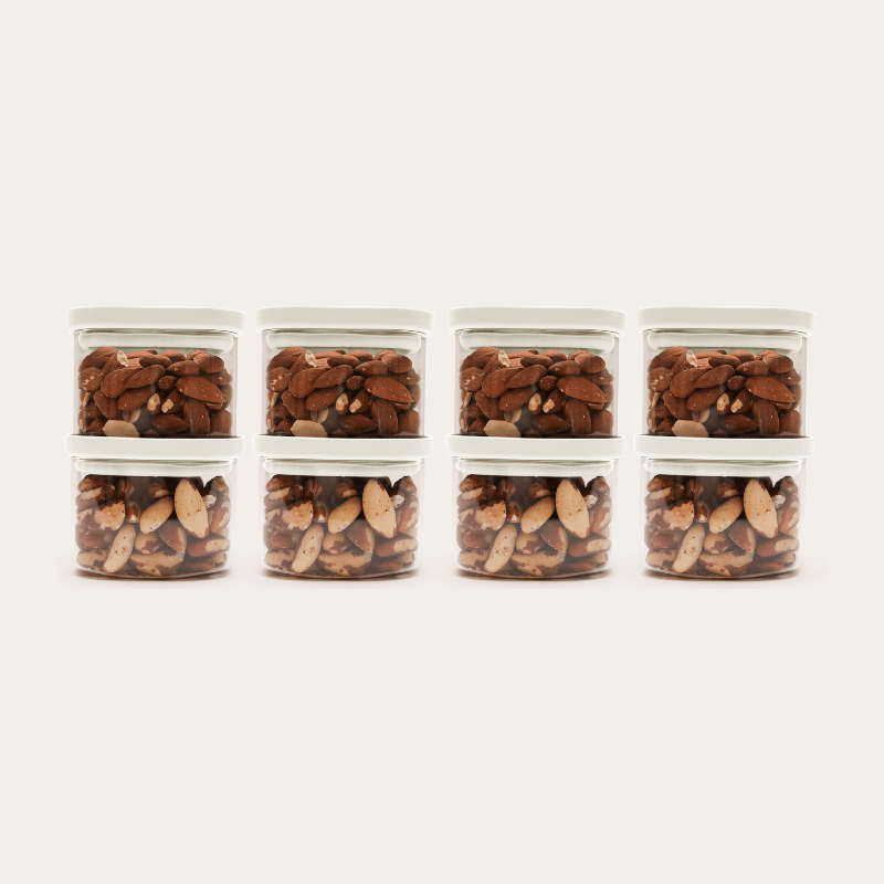 Newrybar Square Pantry Jars 2pk Multibuy
