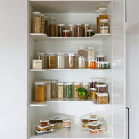 Newrybar Square Glass Pantry Jars | 2pk