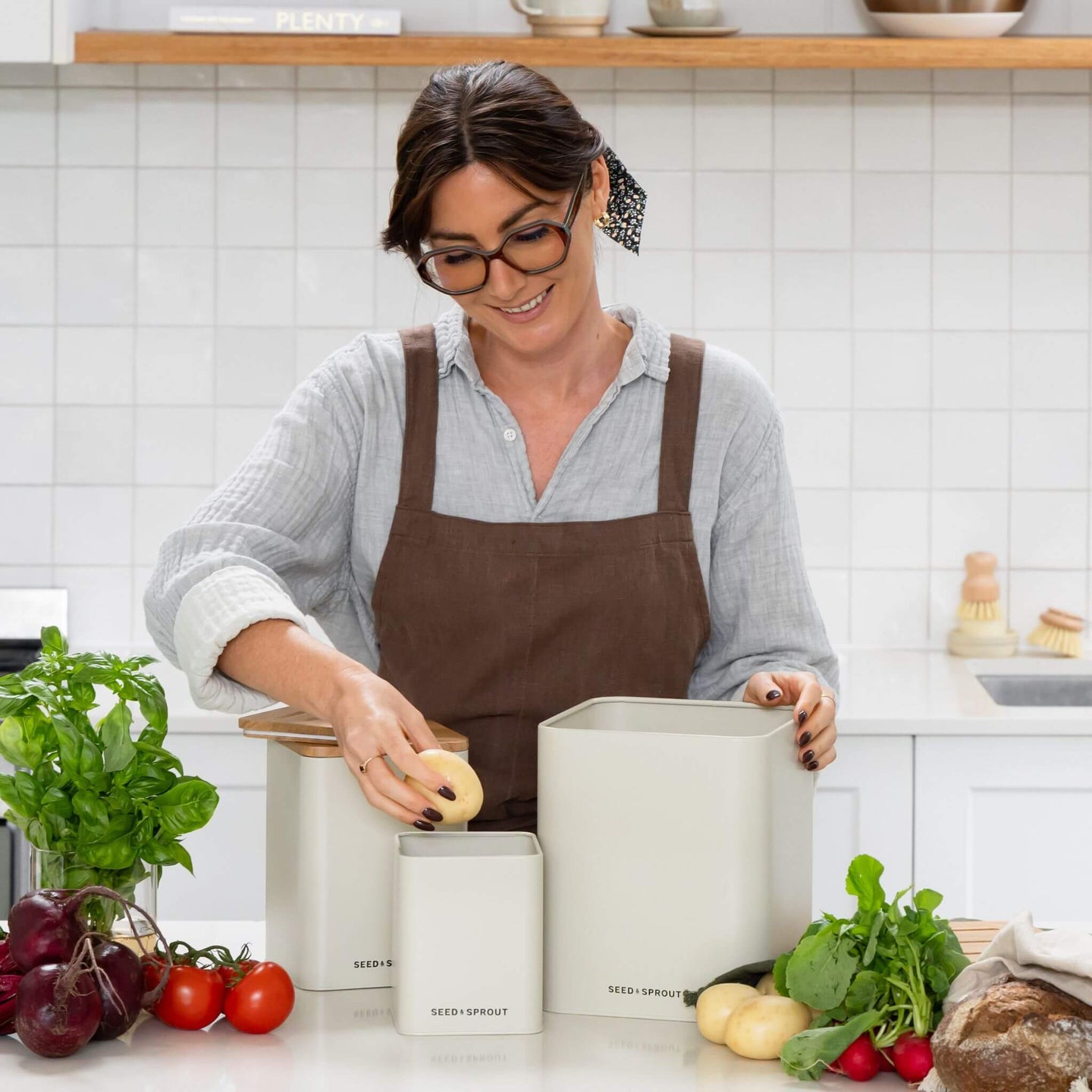 Vegetable Storage Containers | Mushroom