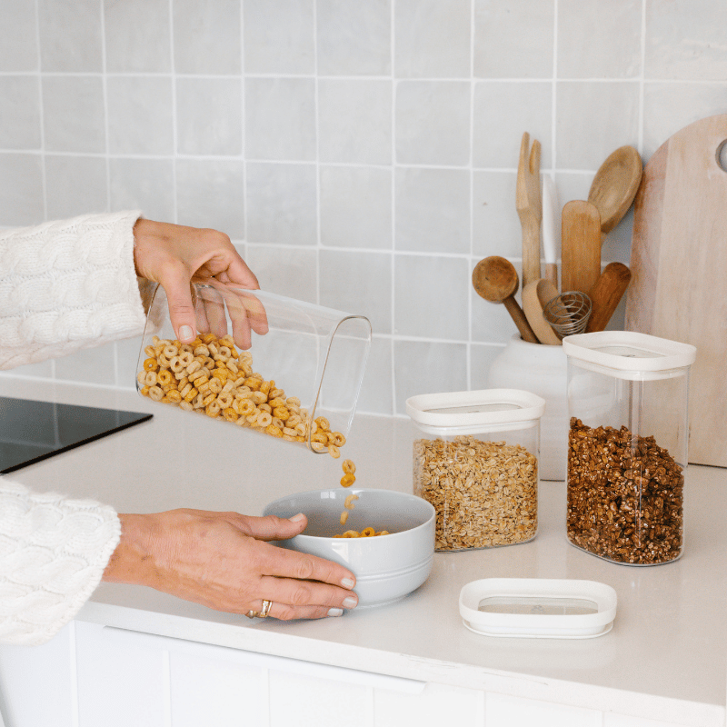 SECONDS: Tallow Glass Pantry Jars | 2pk 2 x 1250ml