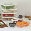 Glass Food Containers | Rectangle Mixed 3pk