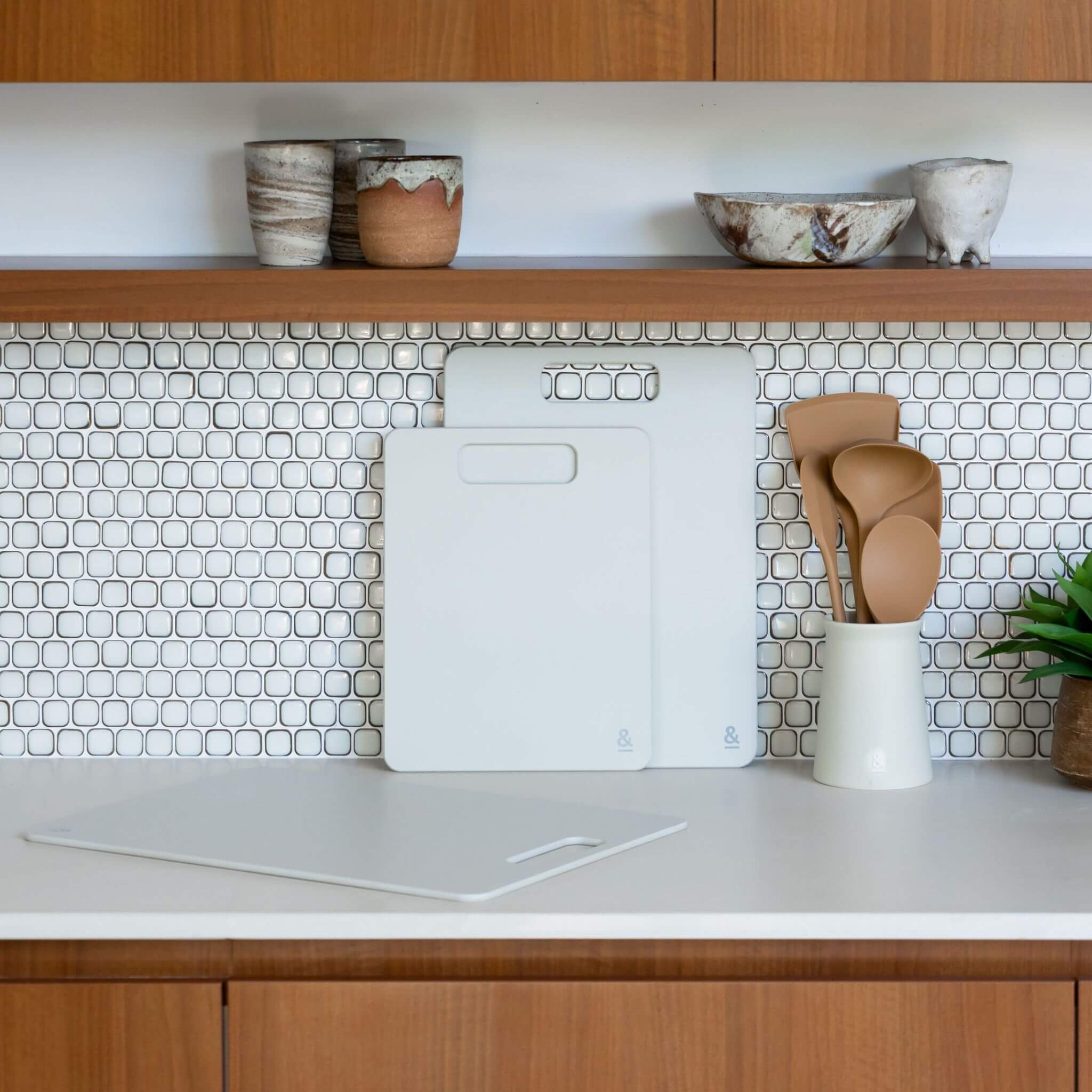 Wood Fibre Chopping Board | Mushroom