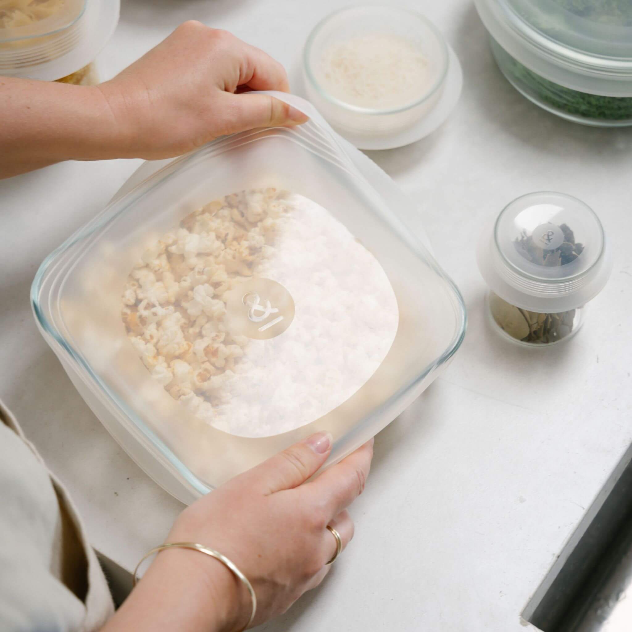 Reusable Stretch Lids - Set of 6