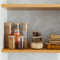 Glass Food Containers | Round Mixed 3pk