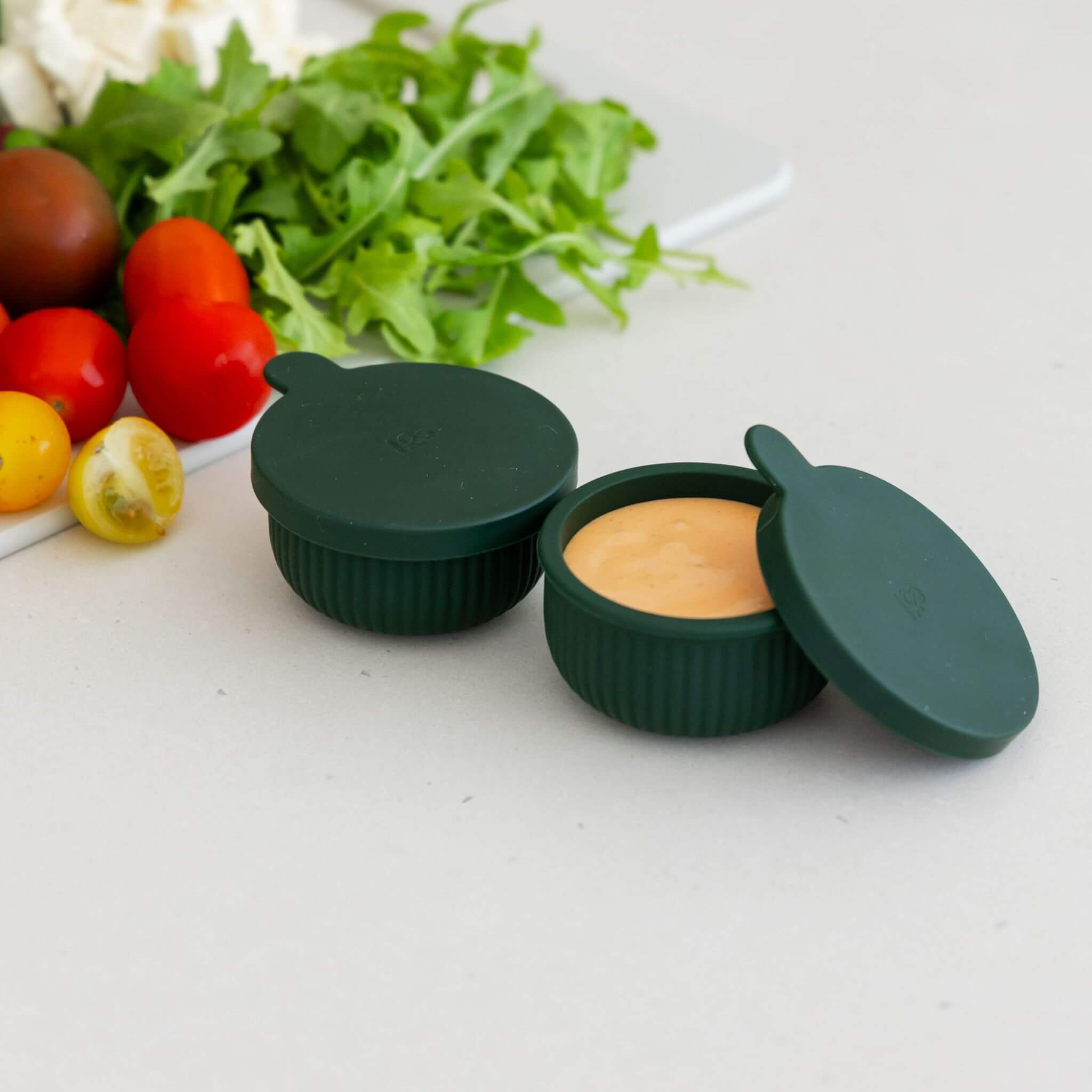Silicone Dressing Pots 2pk