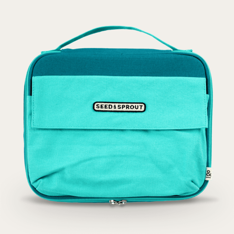 Teal online lunch tote