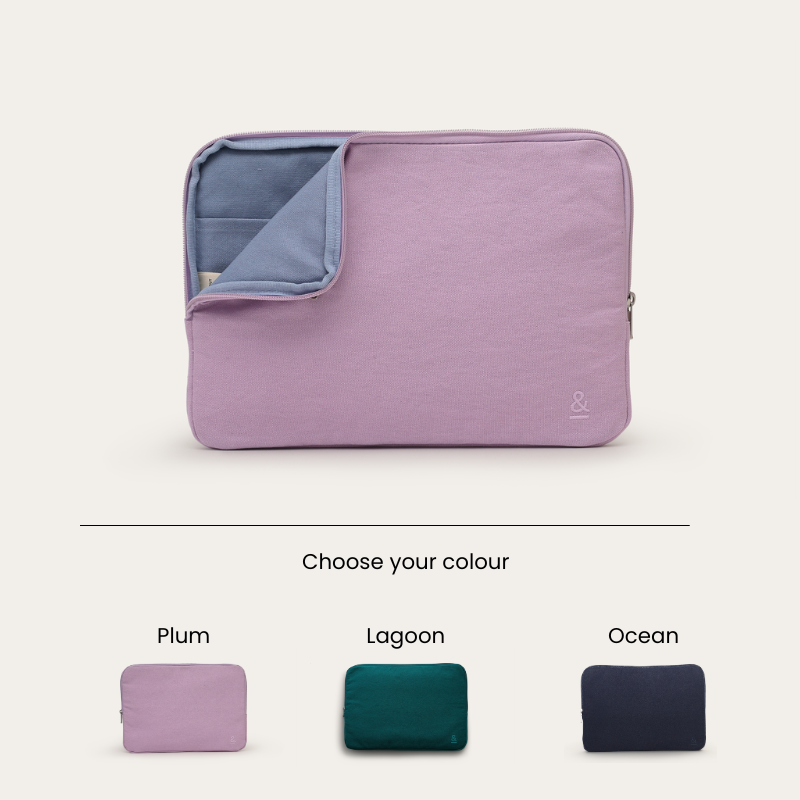 Laptop Sleeve Organic Cotton Laptop Sleeve 14 Inch