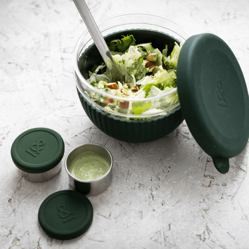 silicone lid container