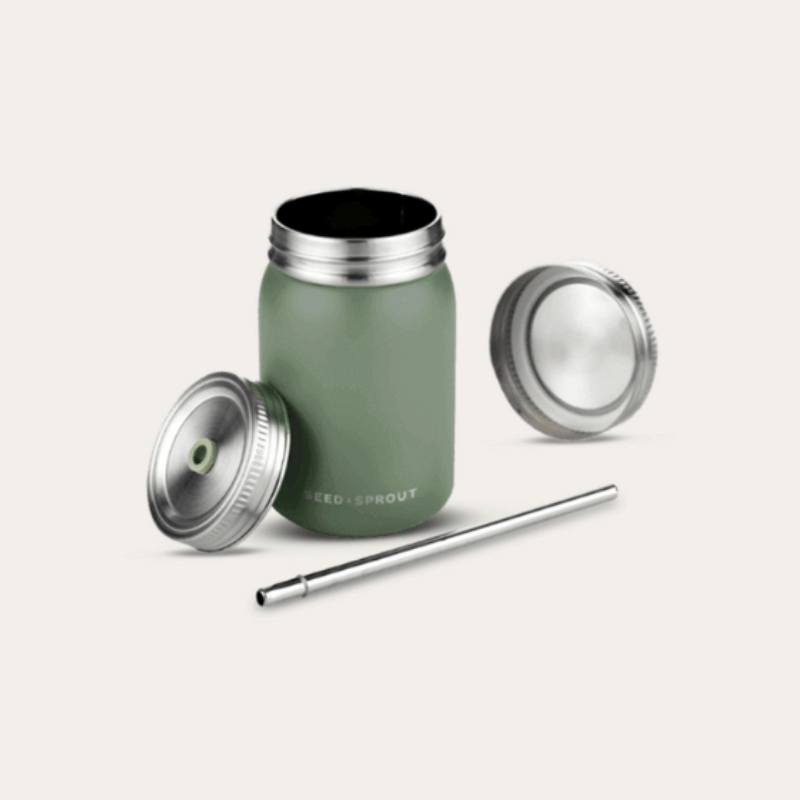Smoothie Cup with Straw