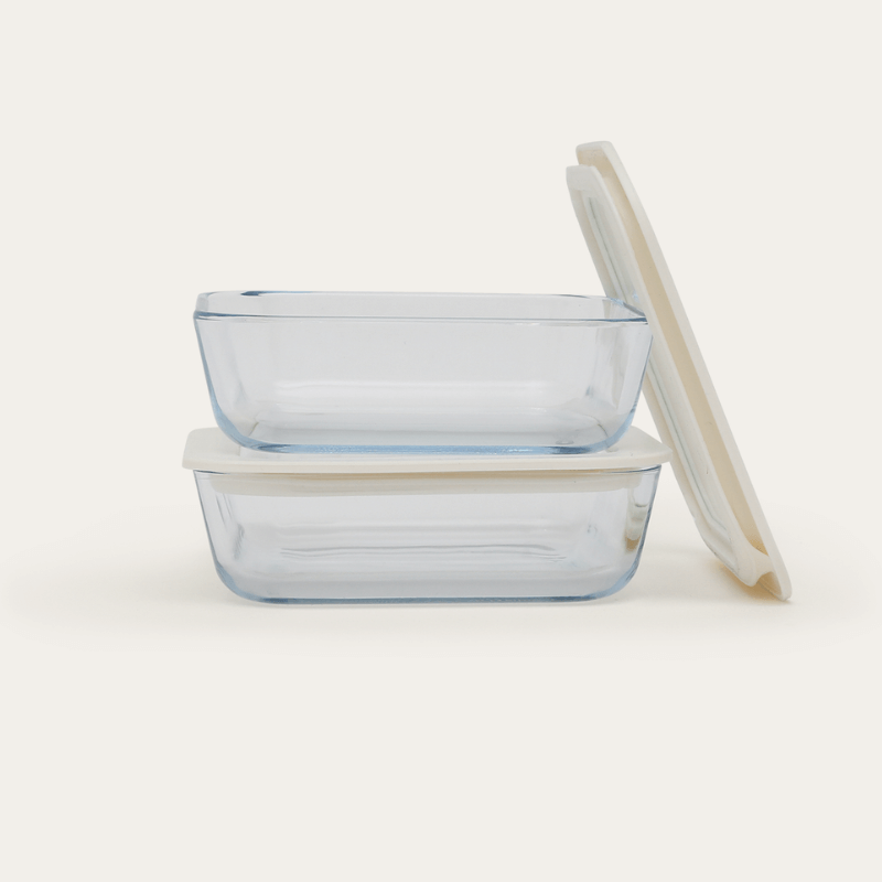 square glass containers for leftovers