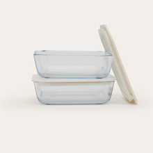 square glass containers for leftovers