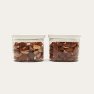 Newrybar Square Glass Pantry Jars | 2pk