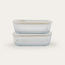 square glass containers