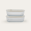 square glass containers