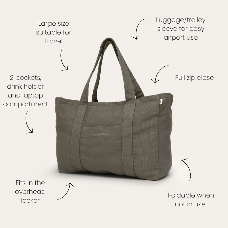 best tote bag for travel to israel Travel Tote Bag