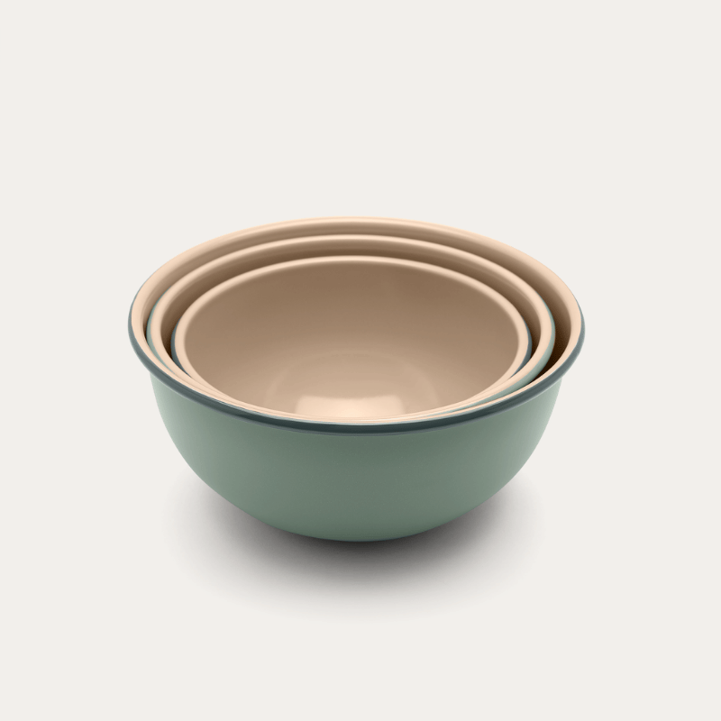 Enamel Serving Bowl Set