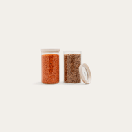 Wategos Round Glass Pantry Jars Multibuy
