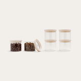 Wategos Round Glass Pantry Jars Multibuy