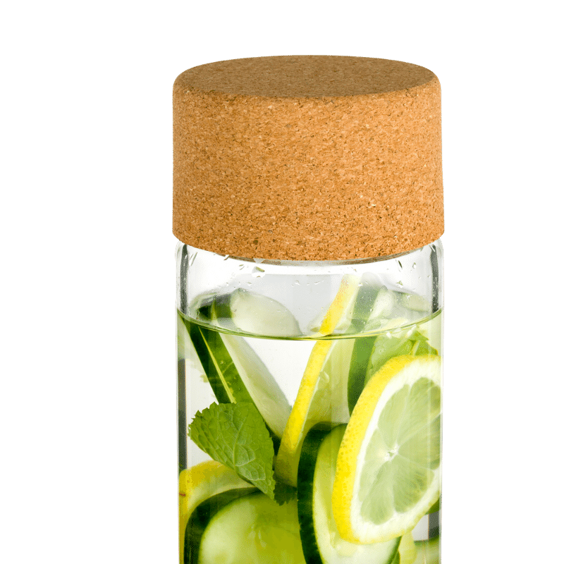 Glass & Cork Bottle Seed & Sprout