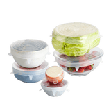 Reusable Stretch Lids - Set of 6
